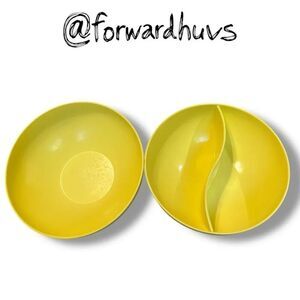 Stetson Melmac Dinnerware Chicago, ILL Yellow Bowl Set